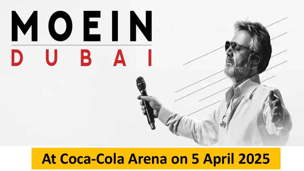 Iranian Singer Moein Live in Dubai