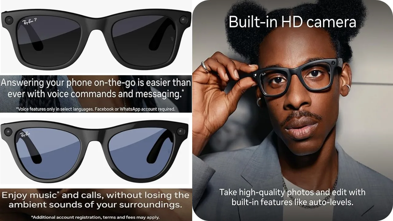Step into the Future with RayBan Smart Glasses