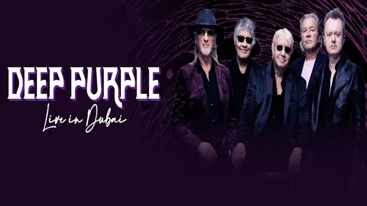 Rock Legends Deep Purple Set to Electrify Dubai in 2025