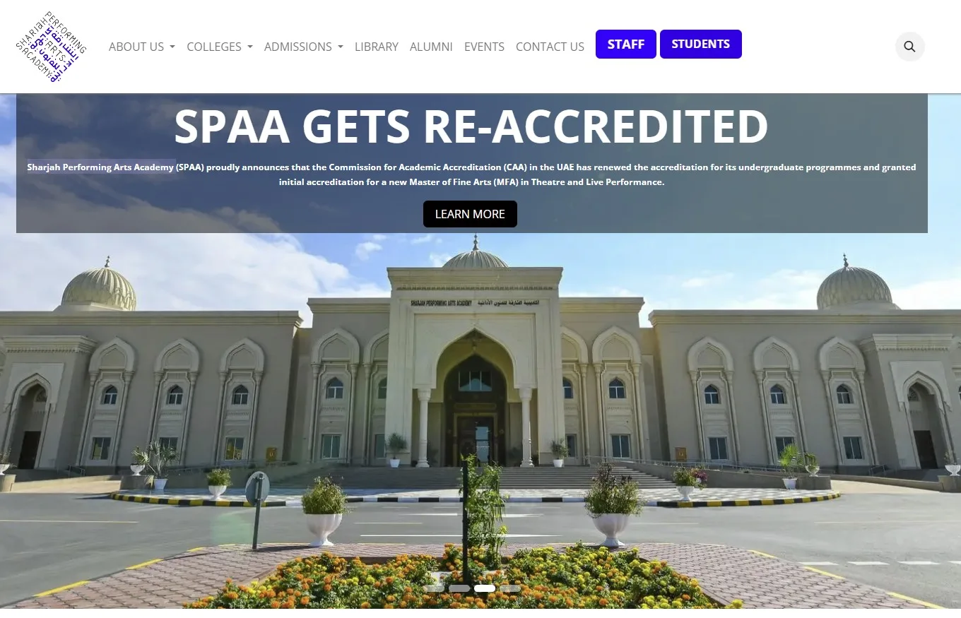 Sharjah Performing Arts Academy: A Gateway to Excellence in Performing Arts