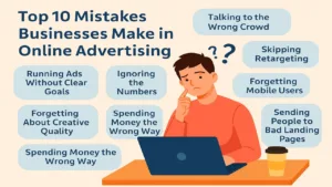 Top 10 Mistakes Businesses Make in Online Advertising Online Advertising in uae